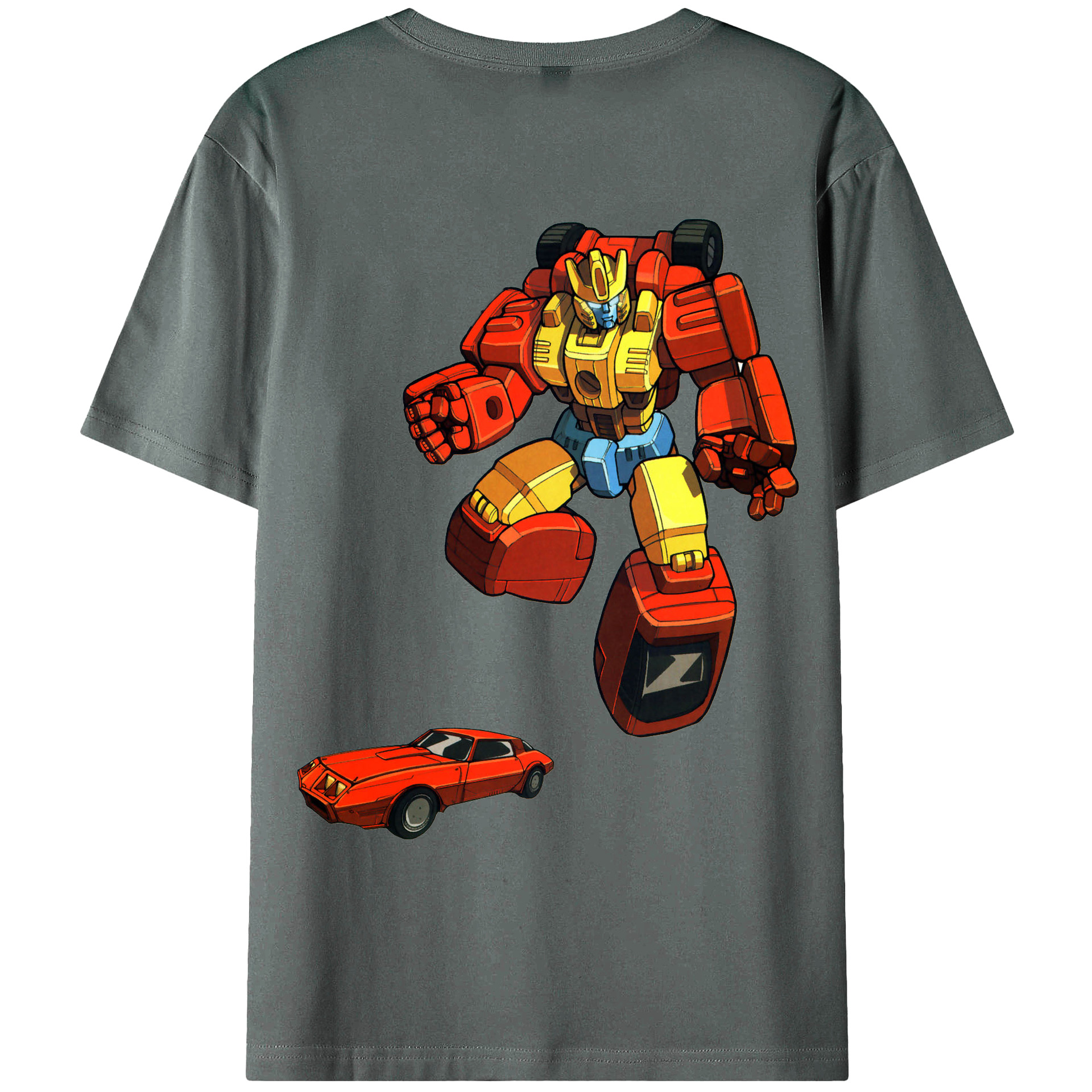 （画像用）  綿100％ メンズ半袖Tシャツ（バックプリント） 通気性
